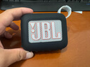 JBL GO4 音樂(lè )金磚四代 藍牙音箱 戶(hù)外便攜音箱 電腦音響 jbl go4 iphone16pro適用 禮物小音箱 月光白 曬單實(shí)拍圖
