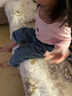 凡獵女童牛仔褲春裝2025新款洋氣寶寶褲子外穿休閑長褲兒童直筒褲春秋 曬單實拍圖