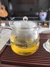 綠昌明 茶壺玻璃煮茶壺加厚耐高溫燒水壺煮茶器大容量泡茶壺 穹意壺1350ml 曬單實(shí)拍圖