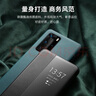 Ekakashop【德國】適用華為P40手機殼智能視窗翻蓋皮套p40全包防摔保護套商務(wù)款皮套【玄黑色】 曬單實(shí)拍圖