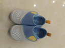 卡特兔學(xué)步鞋童鞋男童夏季女童洞洞鞋軟底網(wǎng)面寶寶鞋透氣幼兒園室內鞋 白藍 25 內長(cháng)15.5cm  腳長(cháng)14.3-14.9 曬單實(shí)拍圖