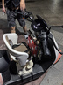 雅迪（yadea）前置通配型寶寶椅電動(dòng)車摩登兒童座椅安全避震自行車兒童座椅-米白色 曬單實(shí)拍圖
