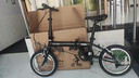 大行（DAHON）折疊自行車16英寸YUKI超輕迷你便攜男女式通勤單車KT610 黑色  曬單實(shí)拍圖