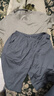 秋鹿睡衣男士25夏季純棉短袖五分褲家居服套裝 麻灰【莫代爾】 3XL 曬單實(shí)拍圖