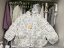 巴拉巴拉balaOne童裝寶寶羽絨服女童2025新款厚外套保暖上衣冬季 白色調(diào)碎花00311-白鴨絨 110 充絨量89g 曬單實(shí)拍圖