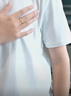 FILA 黃景瑜同款領(lǐng)航POLO|斐樂官方男裝短袖2025新款時尚休閑涼感上衣 標(biāo)準(zhǔn)白-WT XL 180/100A/XL 曬單實拍圖