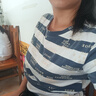 瑪菲萱夏季韓版新款半袖體恤女士裝年條紋洋氣短袖t恤衫寬松上衣服 藍(lán)色8905款 L 建議100-115斤 曬單實(shí)拍圖