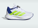 ADIDAS阿迪達(dá)斯 童鞋25春季新款男女大小童經(jīng)典旋轉(zhuǎn)按鈕運(yùn)動休閑鞋 JI1695 白/綠熒光/半熒光藍(lán) 38 適合腳長23.5cm 曬單實(shí)拍圖
