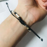 中國黃金（CHINA GOLD）S925銀情侶戒指一對男女款對戒520情人節(jié)生日禮物送女朋友老婆 小貓和小狗戒指【對戒】 曬單實(shí)拍圖