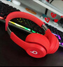 Beats Solo3 Wireless魔聲魔音頭戴式藍牙真無線耳機運動音樂禮物 中國紅 99新簡裝(運輸包裝破損無包裝) 曬單實拍圖