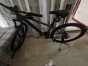 千里達(dá)（TRINX）M985山地自行車(chē)禧瑪諾21速油壓碟剎男女學(xué)生成人通勤上學(xué)上班單車(chē) 暮云灰- 21速 27.5*15寸 推薦:150-170cm左右 曬單實(shí)拍圖