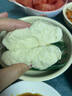 李記鴻福雞蛋牛奶南瓜紅糖大棗饃饃開花兒童健康方便早餐半成品花樣小饅頭 三口味組合笑開花小饅頭*2袋 曬單實(shí)拍圖