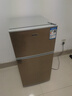 長城（GREAT WALL FRIDGE）家用迷你小冰箱小型冷凍冷藏保鮮宿舍出租房辦公室節(jié)能省電雙開門電冰箱 玫瑰金108L【一級能效 全國聯(lián)保】 曬單實拍圖