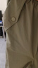 百圖betu女裝2025夏季新款休閑褲山系戶外工裝褲透氣面料褲子2504D05 卡其綠 L 曬單實拍圖