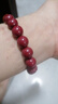 妙韻真品朱砂手串生肖轉運珠手鏈本命佛本命年護身符2026年吉祥物禮物 屬豬生肖佩戴 珠子12mm標準男款 曬單實(shí)拍圖