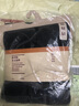 無印良品 MUJI 男式 棉厚款長緊身褲純棉全棉打底褲線褲家居褲 FAD41C2A 黑色 M 曬單實拍圖