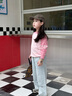 巴拉巴拉balaone童裝兒童毛衣男童2025新款春秋女套頭毛衫親子款百搭舒適 紅色調(diào)00466 130 曬單實(shí)拍圖
