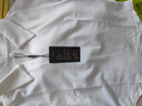 別語(yǔ)polo領(lǐng)短袖t恤女夏季新款設計感小眾別致翻領(lǐng)正肩上衣 白色 2XL 曬單實(shí)拍圖