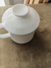 國濤骨瓷會(huì )議杯辦公純白茶杯陶瓷辦公杯定制logo帶蓋介杯印字水杯商務(wù) 自在杯350毫升 曬單實(shí)拍圖