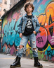 BOY LONDON【滿天星】春夏男女同款短袖漸變燙鉆印花時尚T恤N01107 黑色 L 曬單實(shí)拍圖