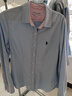U.S. POLO ASSN.長(cháng)袖襯衫女純色防走光商務(wù)休閑純棉襯衣春秋通勤翻領(lǐng)女裝外套上衣 曬單實(shí)拍圖
