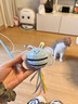 【京東快遞】貓玩具毛絨小蜜蜂造型逗貓棒流蘇七彩絲帶鈴鐺玩具 藍(lán)色 蜜蜂逗貓棒 曬單實(shí)拍圖
