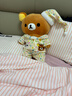 EZF輕松熊毛絨玩具玩偶抱枕娃娃公仔送對象生日禮物 輕松熊裸熊 35厘米 曬單實(shí)拍圖