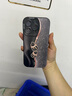 魔巖適用蘋果16promax手機殼iPhone15ProMax鏡頭全包蘋果14保護套16高檔皮紋國潮風防摔超薄女15新款 皮紋殼-鎏金蛇繞葫蘆紫-贈短紫繩 蘋果14ProMax 曬單實拍圖