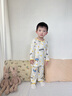 巴帝巴帝秋季新款純棉嬰幼兒童家居服套裝男女同款空調服 波點(diǎn)鴨 100 曬單實(shí)拍圖