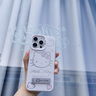 馳佚卡通可愛粉色凱蒂貓適用于iPhone16promax手機(jī)殼新款蘋果16pro全包防摔硅膠彩銀支架磨砂保護(hù)套女 白色【粉kt貓】彩銀imd+金屬支架J0327 iPhone 15 Pro 曬單實(shí)拍圖