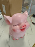 USERJOY新款可愛(ài)小豬大容量存錢(qián)罐創(chuàng  )意擺件兒童禮物可存可取搪膠摔不壞 大號胖豬【可存可取】搪膠摔不壞 曬單實(shí)拍圖