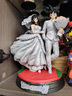 高閃七龍珠悟空琪琪結(jié)婚手辦超級賽亞人貝吉塔手辦結(jié)婚七夕情人節(jié)禮物 新款悟空琪琪牽手婚禮/高33CM 曬單實拍圖