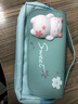 解壓筆袋文具盒小學(xué)生可愛文具包小女孩手提花邊筆袋新款流行高顏值少女心鉛筆盒女生雙層鉛筆袋 解壓款 藍(lán)色萌貓 曬單實(shí)拍圖