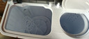 YANGZI中國揚(yáng)子集團(tuán)洗衣機(jī) 半自動大容量30KG家用雙桶雙缸洗衣機(jī)脫水雙筒 18公斤加厚【洗12KG+ 脫6KG】｜藍(lán)光洗護(hù) 曬單實(shí)拍圖