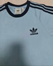 阿迪達(dá)斯 （adidas）三葉草男女大童 3-STRIPES TEE運(yùn)動(dòng)短袖上衣T恤 JN7018   (L) 曬單實(shí)拍圖