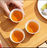 星坊一次性茶杯功夫茶杯60ml高檔耐熱品茗品茶喝茶杯 200只 曬單實(shí)拍圖