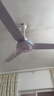 奧克斯（AUX）電風(fēng)扇吊扇家用客廳樓頂扇吊扇大風(fēng)力靜音吊扇吸頂扇工業(yè)風(fēng)扇工業(yè)大吊扇 【公寓搭配】42寸小三葉吊扇白（適用5-10㎡) 曬單實(shí)拍圖