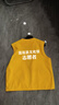 續(xù)印托管馬甲定制工作服印logo教育培訓(xùn)機構(gòu)團體活動宣傳工裝坎肩背心 【透氣大口袋馬甲】黃色 L 曬單實拍圖