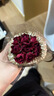 OEIN七夕見面小花束迷你干鮮花束玫瑰干花香皂花精致裝飾禮品永生花 落霞 曬單實(shí)拍圖