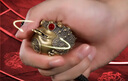 禮之源 招財(cái)金蟾銅手把件手把玩擺件茶寵把玩件掛墜小掛件包包掛飾 銅招財(cái)金蟾手把件 曬單實(shí)拍圖