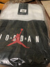 Jordan耐克AJ喬丹雙肩學(xué)生書包 大容量戶外通勤 男女通用  黑白拼接 曬單實拍圖