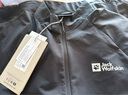 Jack Wolfskin男戶(hù)外運動(dòng)休閑上衣舒適防風(fēng)軟殼夾克A63775A-6000 黑色 XL 曬單實(shí)拍圖