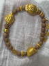 世紀(jì)緣黃金轉(zhuǎn)運(yùn)珠女寶寶象足金古法紅寶石路路通串珠diy送女友七夕禮物 2.63g 曬單實(shí)拍圖