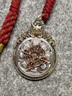 琢匠（COPPERTIST.WU）九宮八卦吊牌丨琢匠原創(chuàng)藏傳s925銀項(xiàng)鏈吊墜男小飾品隨身掛墜配飾 九宮牌【銀款】+喜樂掛繩B款 無規(guī)格 曬單實(shí)拍圖