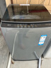 海爾（Haier）洗衣機(jī)10公斤/12公斤波輪洗衣機(jī)全自動大容量家用強(qiáng)勁動力洗脫一體自編程 懶人洗衣機(jī)省水省電 【玻璃蓋】12公斤變頻+旋瀑洗凈1.13+電離除菌 曬單實拍圖
