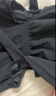 FSHE2025夏新款法式復(fù)古方領(lǐng)小清新黑色露腰連衣裙女赫本風(fēng)心機(jī)小黑裙 371# L _建議100-110斤 曬單實(shí)拍圖