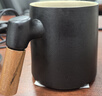京東京造茶杯便攜式黑陶茶泡茶壺茶杯功夫茶具辦公杯隨身茶壺容量400ml 曬單實(shí)拍圖