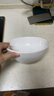 友來(lái)福湯碗陶瓷白瓷大號大容量純白面碗家用商用酒店餐具8英寸沙拉碗 曬單實(shí)拍圖