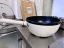 美的（Midea）電炒鍋 電火鍋 電蒸鍋 電煮鍋 家用多用途炒菜專用鍋 4L一體電熱鍋不粘鍋 HGE2811B 配蒸籠木鏟 曬單實(shí)拍圖