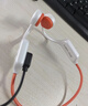 聯(lián)想（Lenovo）骨傳導運動藍牙耳機 IPX7級防水防塵 游泳跑步開放掛耳式 騎行不入耳佩戴超長續(xù)航手機通用 X7灰橙 曬單實拍圖
